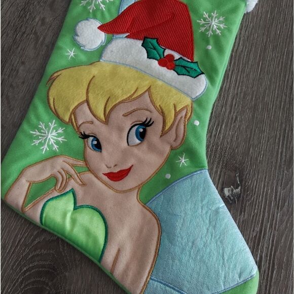 Disney Thinker Bell Christmas Stocking - Picture 2 of 5